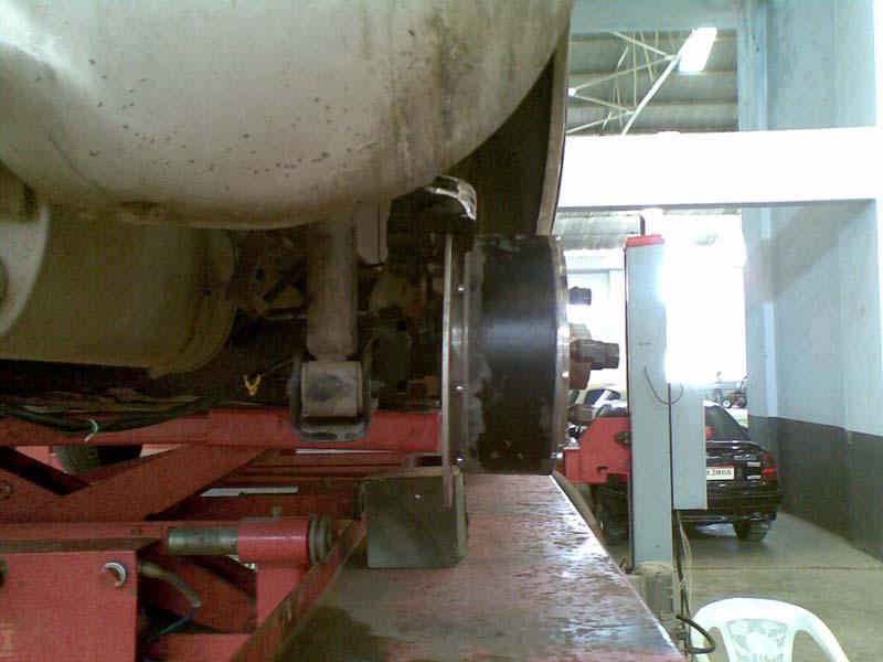 Plate 6: RH Hub motor with