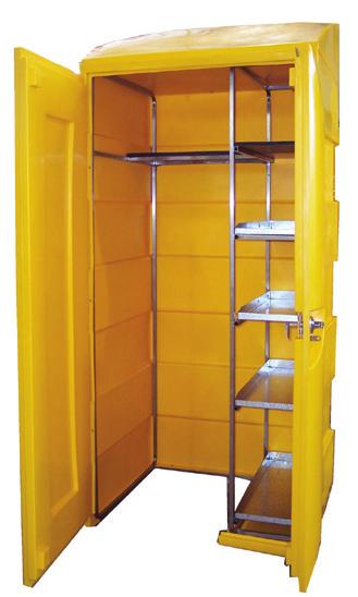 STORAGE SOLUTIONS Tool Lockers - For tool trolleys & roll cabs - Easy wheel in / wheel out