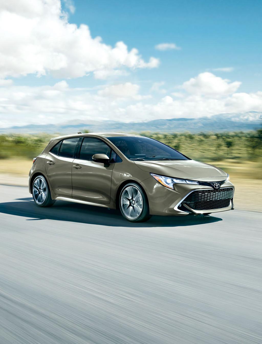 ENERGY THAT S CONTAGIOUS SHIFT INTO THE MOMENT. Corolla Hatchback s new Dynamic Force 2.