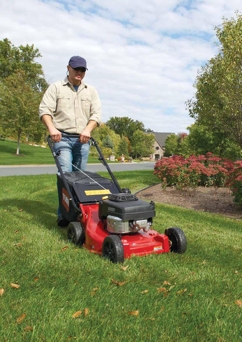 HD PROLINE EXTRA STRENGTH Extend the life of your mowing deck with replaceable steel wear