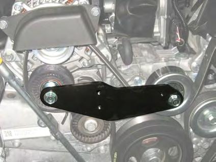 (4) Install the Turbo assembly, and install the turbine inlet gasket.