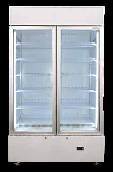 for even temperature throughout the fridge Adjustable stabilising floor raisers Removable cassette refrigeration Temperature range: +1 C to +5 C NEW REMOVABLE CASSETTE 1200mm 690mm 1200mm 19 2080mm