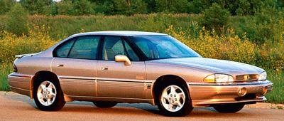 The Pontiac sustained 130 cm (51 in) of direct contact that extended across the entire frontal end width of the vehicle.