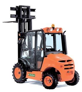 FORKLIFT LINE C 150 H - HI 3,000 lb (1350 kg) from 8 ft 9 in to 13 ft 1 in (2,66 to 4,00 m) THE LEADING RANGE OF COMPACT ROUGH TERRAIN AND SEMI-INDUSTRIAL