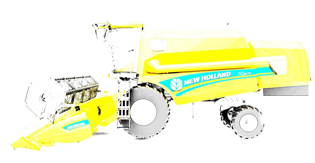 8 50000 TC combines Produced by New Holland: When exactly?