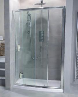 499 900 H 1900 W 865-880 D 865-880 499 12974 Aquafloe Bow Front Shower Enclosures Door Only from 649 door - mm side panel - mm shower