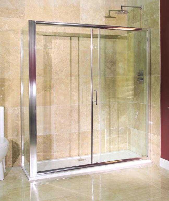 SHOWER ENCLOSURES - Enclosures Sliding Shower Doors 1000 Shower Door 1700 Shower Door from 350 1000 H 1850 W 950-990 350 8364 1100 H 1850 W 1050-1090 350 10201 1200 H