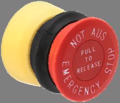 labeled "I" Green pushbutton with insert labeled "START" Green pushbutton with insert labeled "ON" PH Green pushbutton (PG) Yellow pushbutton