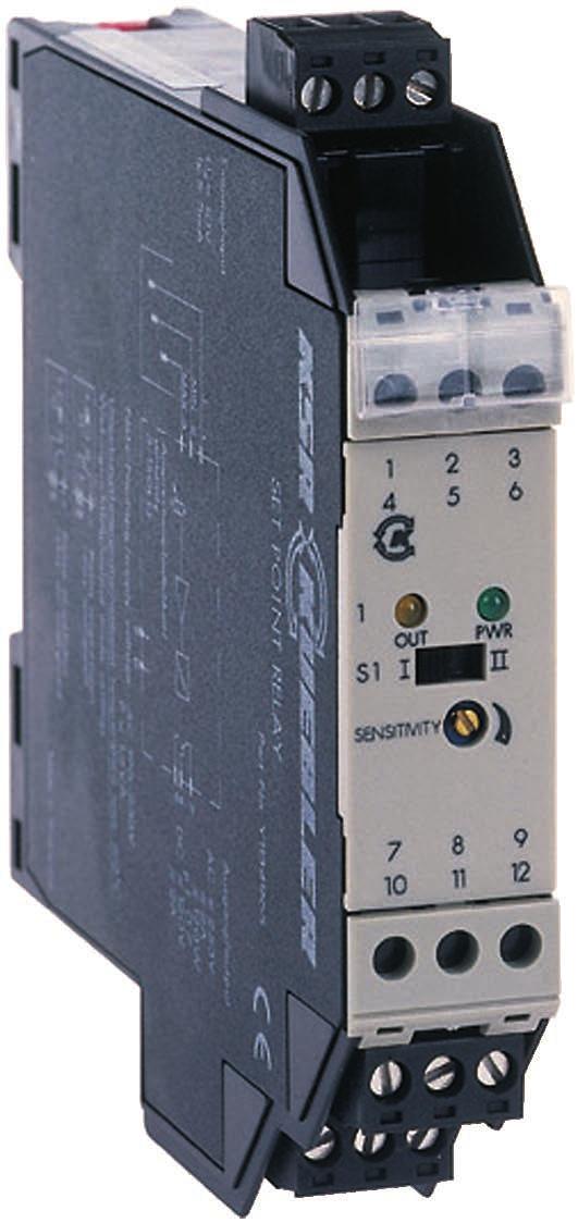 IIC, PT 02 ATEX 2073 112943 RC module Capacitance Resistance Voltage Order number 3/115 0.33 µf 470 Ohm AC 115 V 110446 3/230 0.
