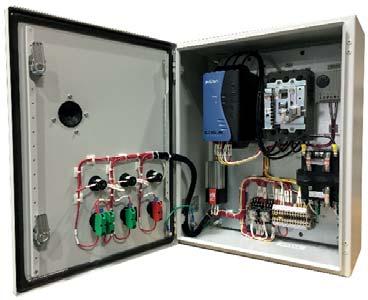 built-in bypass Circuit breaker with door operator (35 kaic) Control power transformer Space