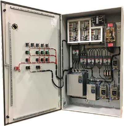 entry rated NEMA 4/12/3R enclosure Circuit breaker with lockable handle Full rated contactor