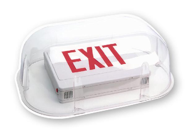 with most standard exit signs For use with most standard exit signs For use with