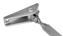 Specify closer x M85 499F30 Flush Transom Bracket Available separately for mounting A2, A3, A4 and A5 heavyduty arms on rabbeted or flush transom conditions Not available in plated finishes Specify