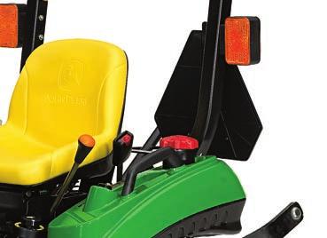 And when you factor in attachment-friendly features like mower decks with AutoConnect, Quik-Park H-Series Loaders, and