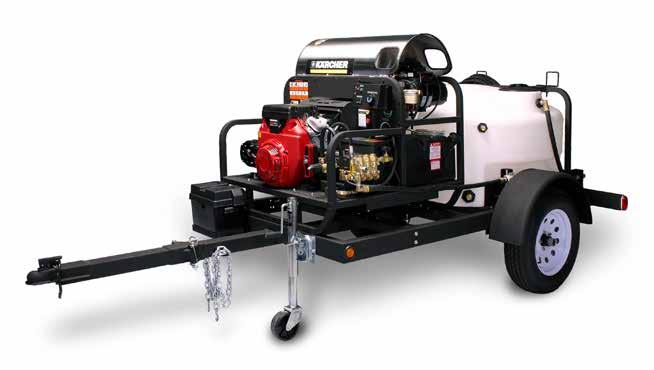 TRAILERS TRK-2500 HDS 4.7/35 Convenient cleaning performance. Kärcher s TRK-2500 HDS 4.7/35 pressure washer trailer package includes the TRK-200 trailer, HDS 4.