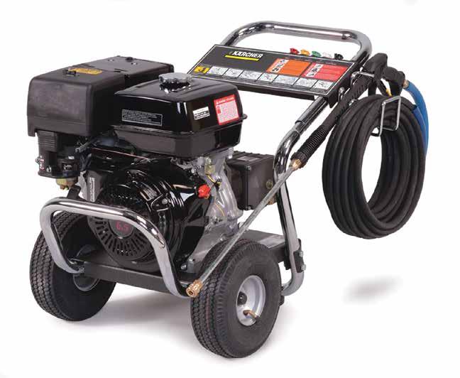 NORTH AMERICAN ENGINEERED > COLD WATER > GAS POWERED HD CART Compact and dependable.