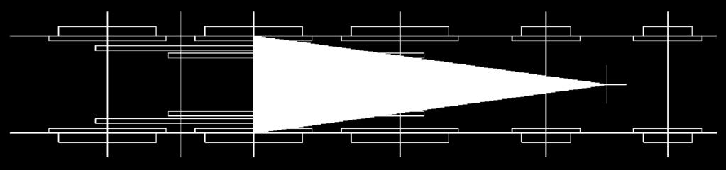 Figure 9-7: 4-6-0 chassis with equal weight distribution on all driving axles centre driving axle, but it could be moved a little forward without affecting the stability on curves.