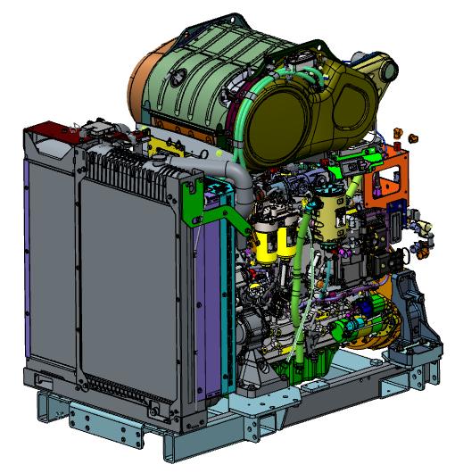 technique: Selective Catalytic Reduction (SCR) Plant drive: Fuel tank capacity: Direct drive 520 L (137 US G) - sufficient for a 12 hour shift Hydraulic tank capacity: 500 L (132 US G).
