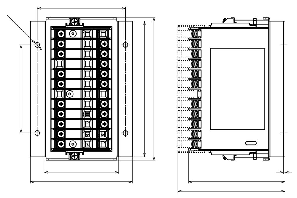 2. Mounting within the Control Panel 2.