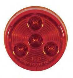2 Round Red LED Part#