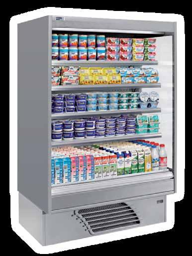 OUVERTURE Full Height Multi Deck Chiller The Ouverture Chilled Multi Decks are perfect for merchandising large quantities of chilled produce such as packed meats, dairy products, bottled drinks and