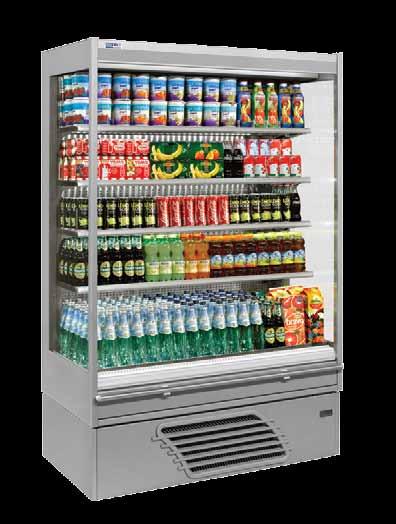 OPERA Full Height Multi Deck Chiller The Opera Chilled Multi Decks are perfect for merchandising large quantities of chilled produce such as packed meats, dairy products, bottled drinks and packed