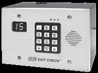 101 ExitCheck Wall Mount Delayed Egress - NFPA 101 Locking Arrangements GKK Proprietary Verbal Exit Instructions with Alarm Tone and 3/4" Digital Countdown Display STANDARD FEATURES INCLUDE: 12/24VDC