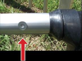 Mounting Gate Operator(s) & Finding Limits 5) Take a metal washer and drag it along the side of the gray