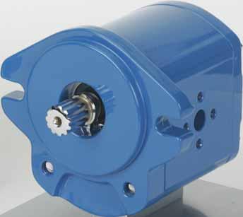 GGP A-Aluminum (Group 2) Pumps Features High efficiency gear profiles 12 tooth low noise and pressure ripple gear design Continuous operating
