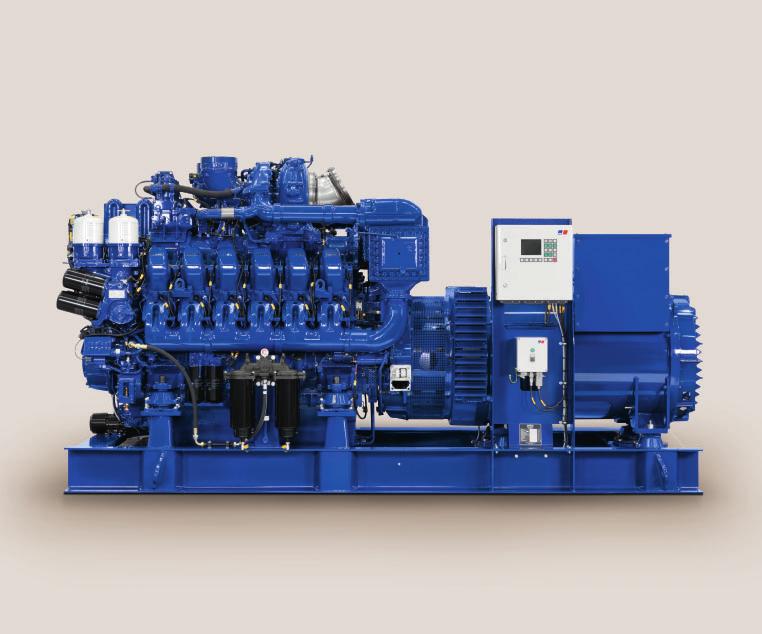 Commercial Marine MTU Generator