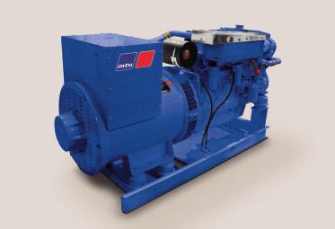 MTU Generator Sets Overview MTU Products