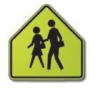 Section 2: Signals, Signs and Pavement Markings Diamond (Warning): These signs warn you of special conditions or