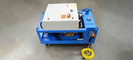 HYDRAULIC POWER UNITS 04 2018 HPU VERSATILE AND RELIABLE PERFORMANCE OSHA & CE Compliant Hydraulic Power Units designed specifically for use with portable machine tools.