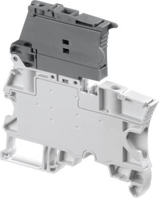 Technical Datasheet SNK60D00 Catalogue Page ZS-SF Screw Clamp Terminal Blocks For x 0 fuses - Protect your circuits