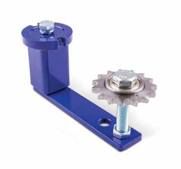 TENSIONER DEVICES BELT AND CHAIN TENSIONERS TENSIONERS Description Tensioning devices SE are available for both roller chain and V-Belt applications.