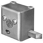 8L7SPR (Inside) 8L SERIES 1E SERIES SLABBED CABINET MORTISE CYLINDERS The special cylinders are threaded to the head, mounted with a hex nut, and slabbed on both sides to prevent turning in the