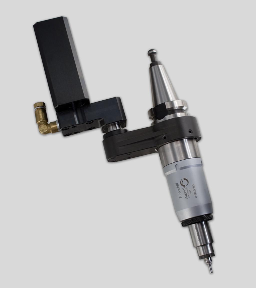 TURBODRILL: COMPACT AIR DRIVEN TOOLS Compact Ultra High Speed NSK Output Air Driven Tools ALBERTI Turbodrill models are compact, ultra high speed air driven tools