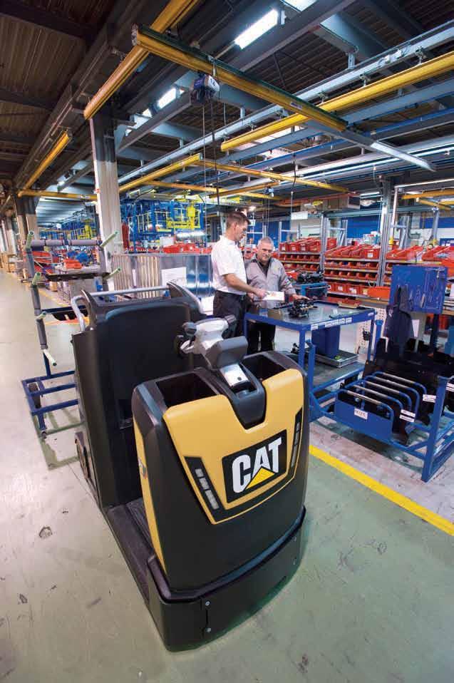Cat Lift Trucks. Your partner in materials handling.