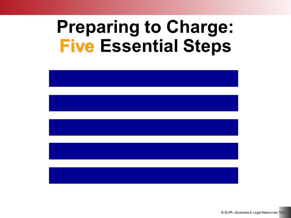 There are five essential steps you must take when preparing to charge a lift truck battery. Before you begin, be sure to use the proper PPE.