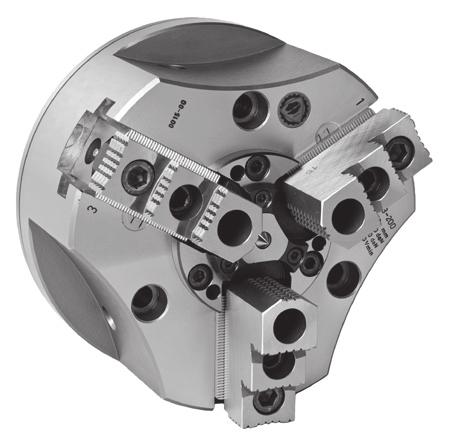 POWER CHUCKS WITH CENTERING INSERT Type 88 Wedge system of power transmission High load carrying capacity Prolonged durability for sustained performance High gripping accuracy and repeatability