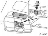 If the center panel does not contact your garage door opener transmitter: Check to see if spacer is on the correct