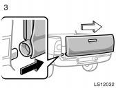 To attach the tailgate, follow the removal procedure in reverse order.