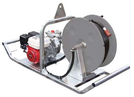 hose reel with adjustable fire nozzle $810 INC.
