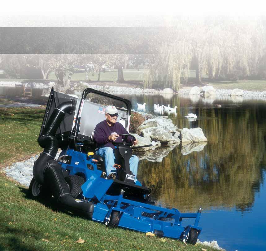Attachments increase productivity Custom build a unit for year-round, all-climate use.