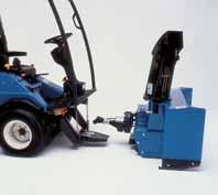 Attachments Working widths Side-discharge mower...60 in (152 cm) and 72 in (183 cm) Rear-discharge mulching mower.