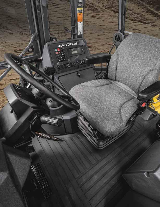 REDESIGNED PILOT TOWERS GIVE MORE LEGROOM AND SPACE TO ROTATE MORE CONTROL AT YOUR FINGERTIPS