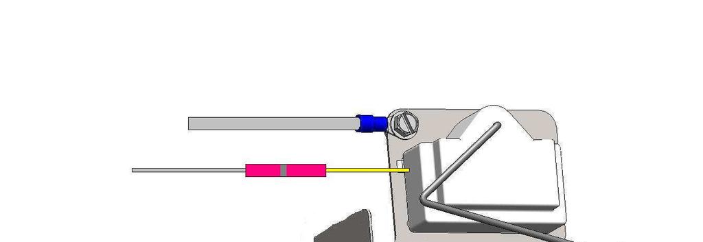 1-7. Before placing the fuel level sender assembly in the tank, attach the two level sending unit wires on the