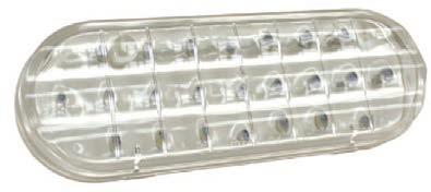 single-lamp system 62111 Frosted Clear Lens FMVSS: R Bulb: 2057, 40 CP Volts / Amps: 12V / 2.