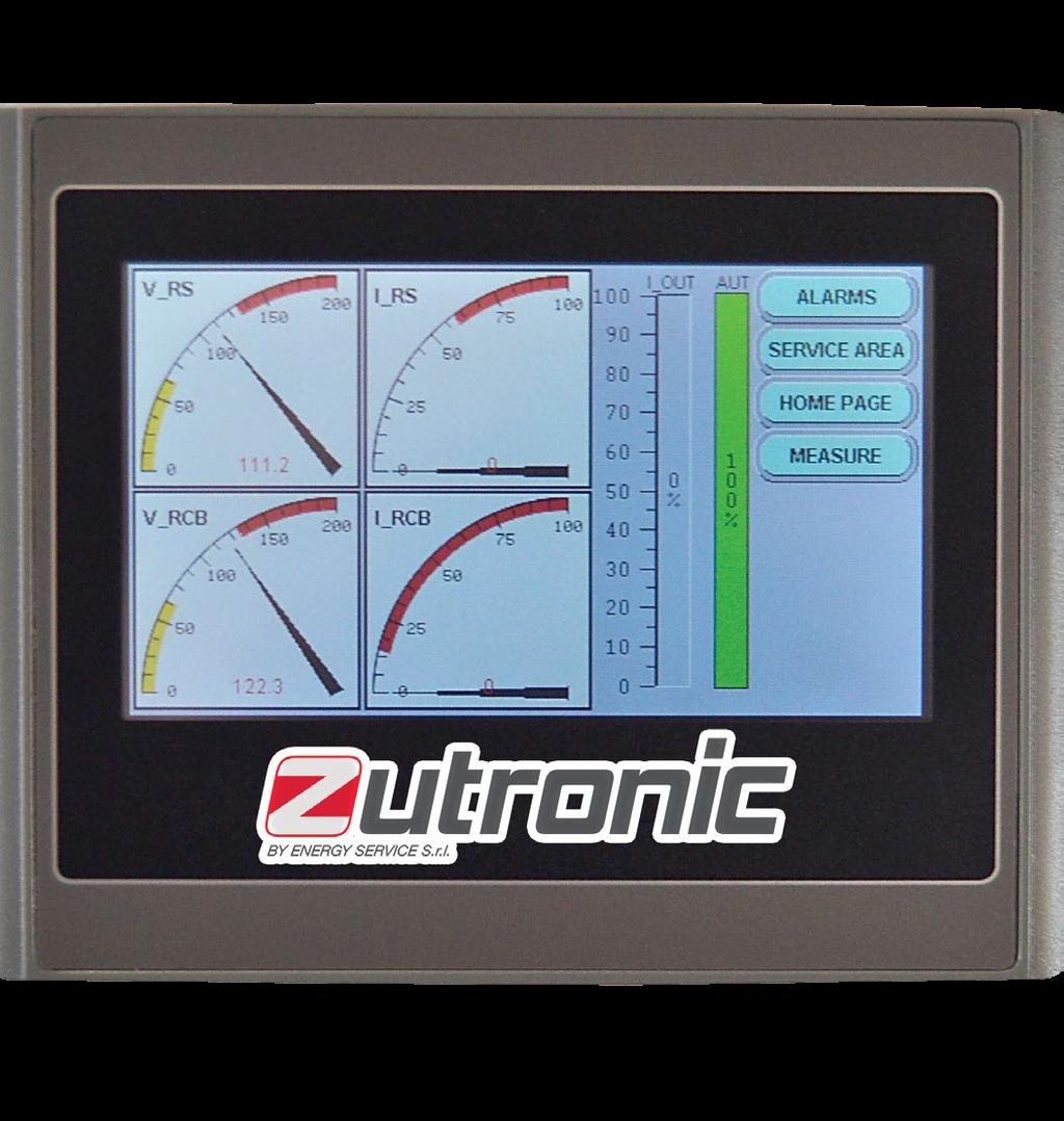 TOUCH SCREEN ALARMS NETWORK PRESENCE RS RECTIFIER ON RCB RECTIFIER ON MINIMUM AND MAXIMUM RS VOLTAGE