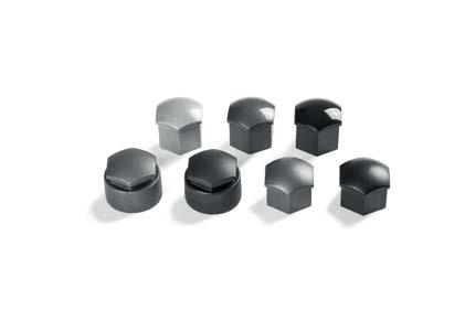 Safety bolt set Cover for the complete sets of wheels Decorative valve caps